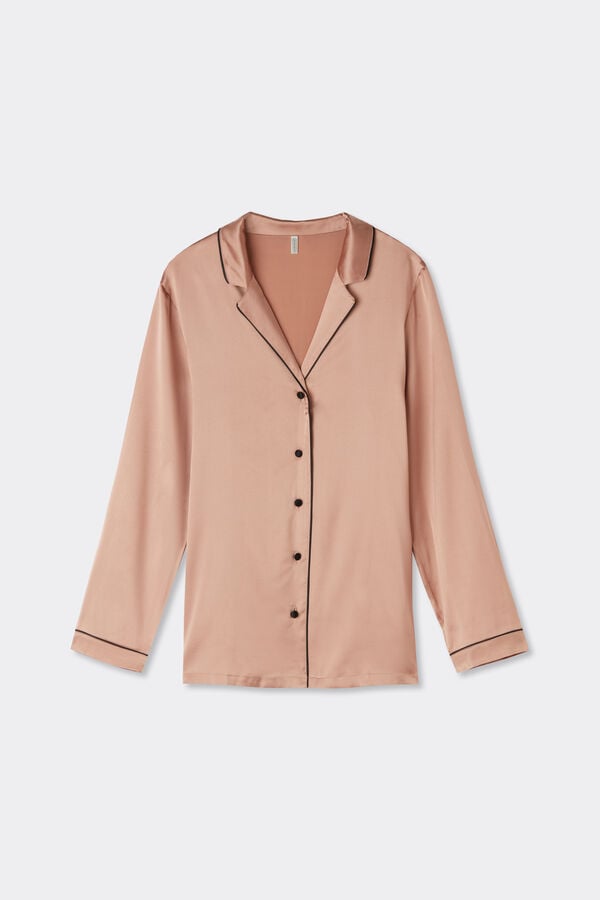 Seidenjacke mit maskulinem Schnitt