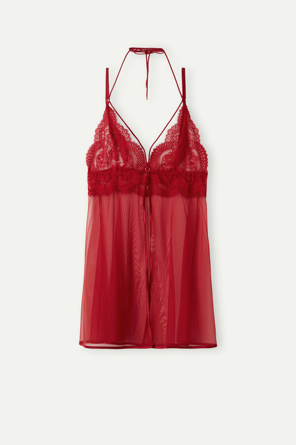 Loosen Heartstrings Lace and Tulle Babydoll | Intimissimi