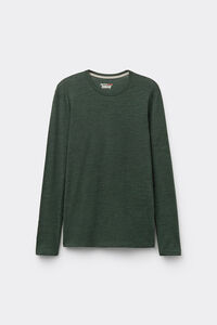 Long-sleeve Round-Neck Merino-Wool Top