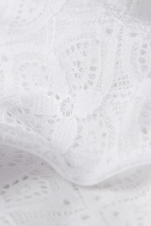 Culotte femme en dentelle taille basse