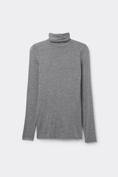Modal Cashmere Ultralight High-Neck Top