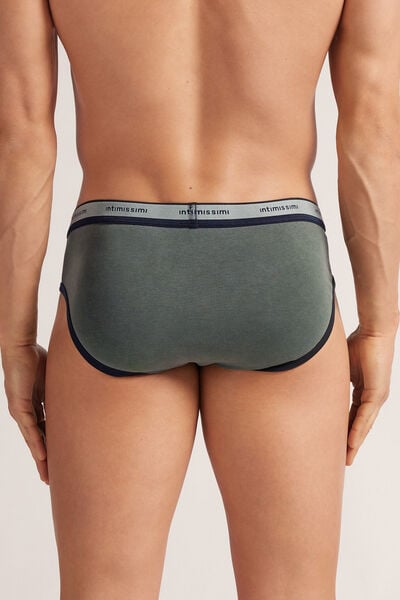 Washed Collection Stretch Superior Cotton Briefs
