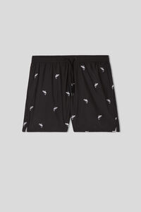 Costume Boxer Mare Ricamo Squali