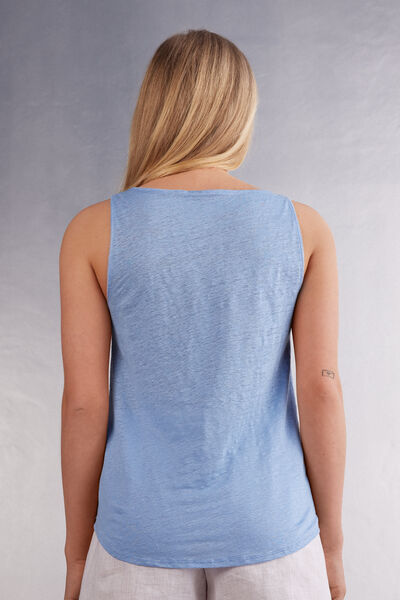 Tanktop aus Leinen