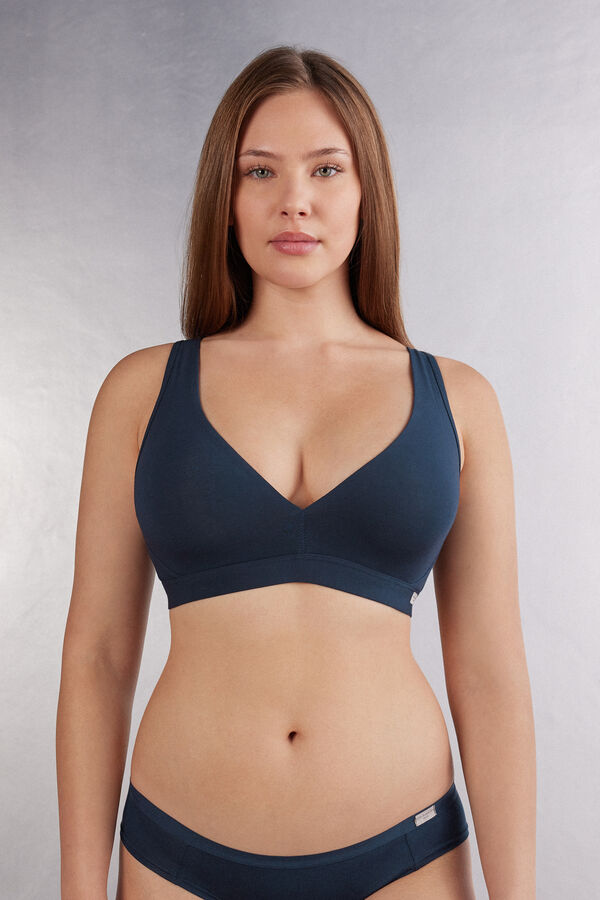 Soutien-gorge triangle en coton LARA