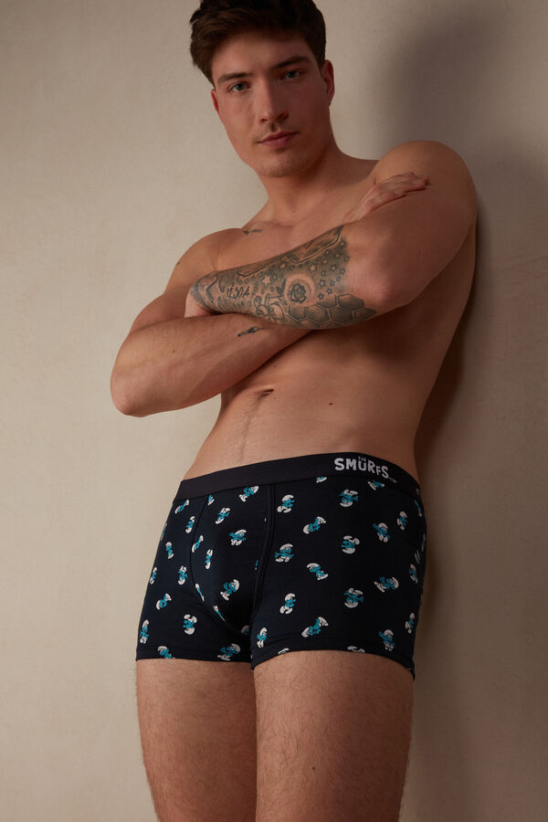 Stretch Supima® Cotton Smurfs Boxers