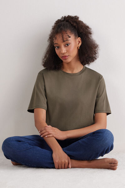 Maglia Manica Corta in Elevated Cotton