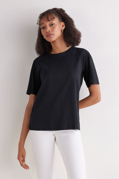 Maglia Manica Corta in Elevated Cotton
