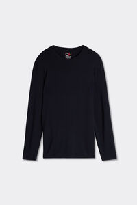 Long-Sleeve Modal-Cashmere Top
