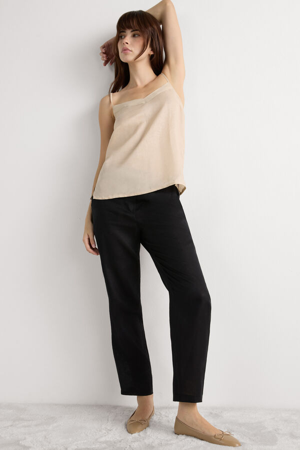 Pantalons de Teixit de Lli