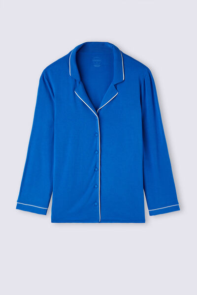 Long-Sleeve Micromodal Jacket