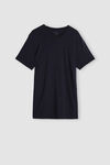 Short Sleeve Round Neck T Shirt in Supima® Cotton