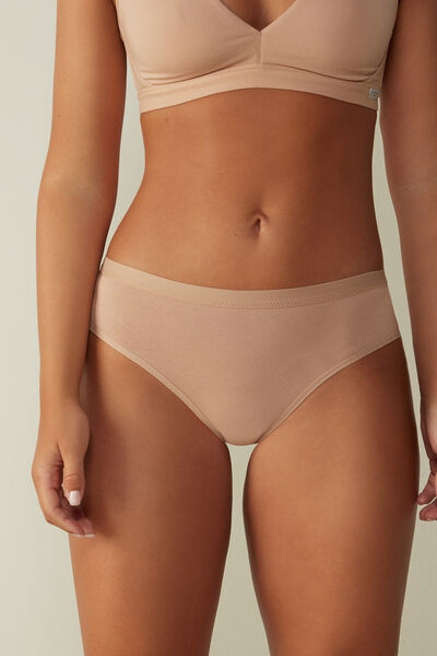 Semi-High Rise Cotton Briefs