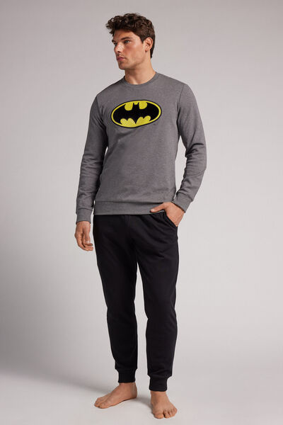 Lång pyjamas med DC Comics Batman i bomull