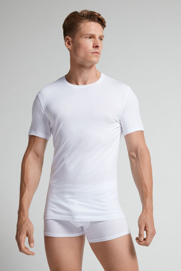 Camiseta de Algodón Supima® Elástico