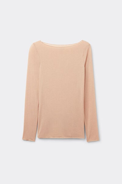Boat Neck Modal Cashmere Ultralight Jumper