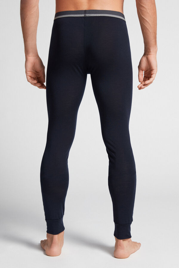 Lange Herren Unterhose aus Merinowolle