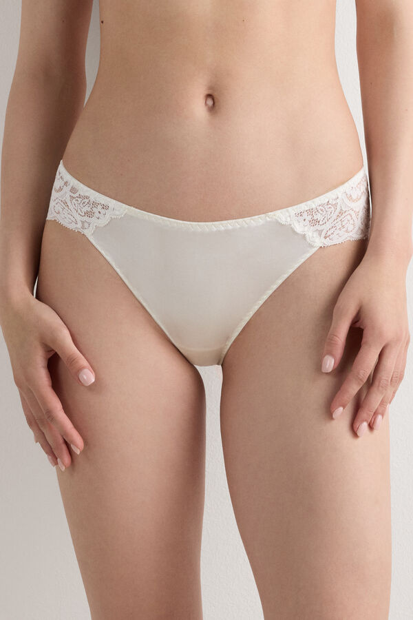 Silk and Lace Briefs