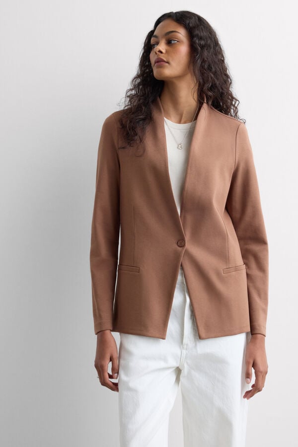 Heavyweight Cotton Button-Up Jacket