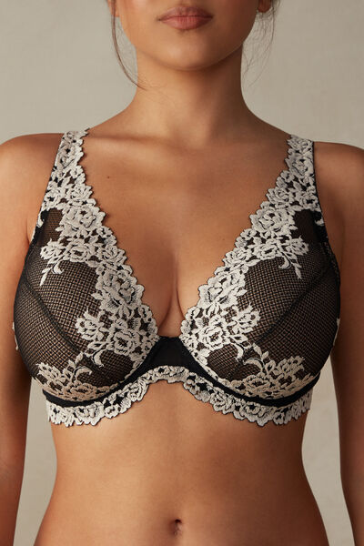 Pretty Flowers Elena Balconette Bra