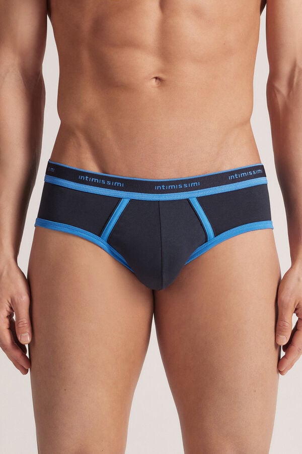 Slip homme en coton Superior à logo