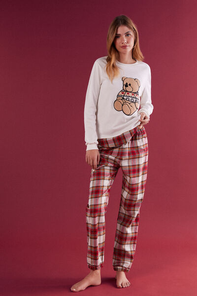 Langer Pyjama Teddy Bear