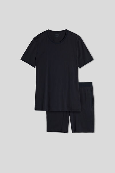 Cropped Basic Supima® Cotton Pyjamas