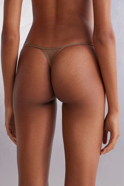 Ultralight Microfibre G-String with Side Straps