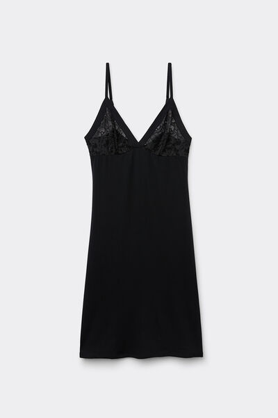 Sottoveste Modal e Pizzo Delicate Pieces