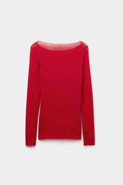 Boat Neck Modal Cashmere Ultralight Jumper