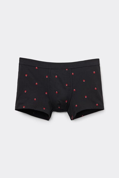 Boxerky z Bavlny Superior s Potlačou Lienok