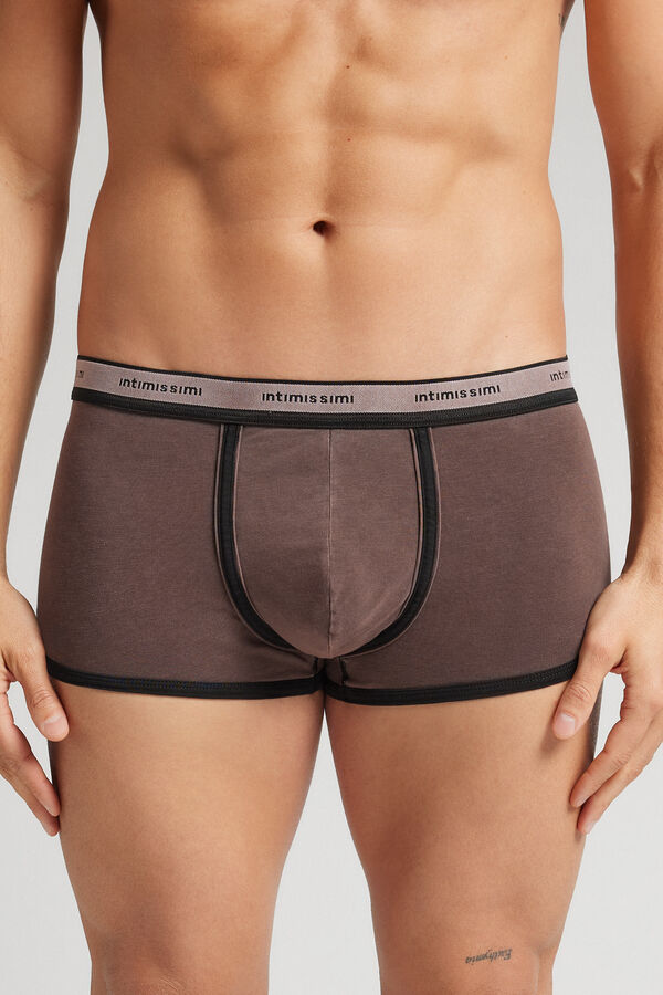 Boxer Washed Collection in Cotone Superior Elasticizzato