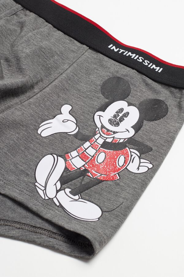 Mickey Print Boxers in Stretch Supima&reg; Cotton