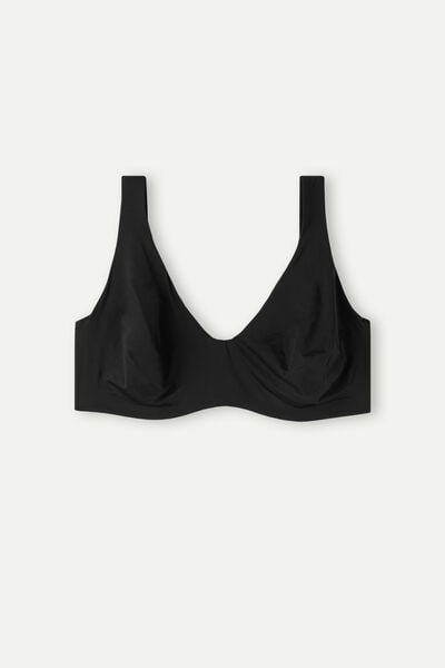 Soutien-gorge balconnet en microfibre légère GRETA