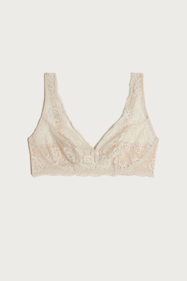 Stefania Lace Balconette Bra