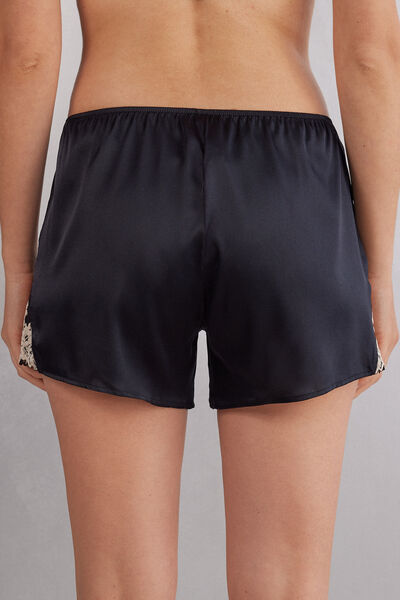 Shorts de seda Pretty Flowers