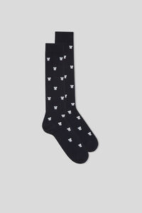 Dugačke čarape od pamuka s uzorkom