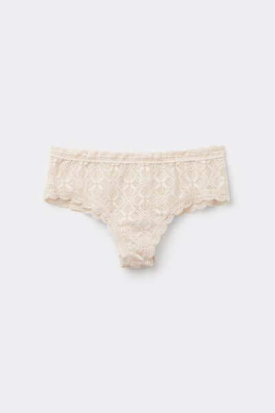 Shorty tanga en dentelle