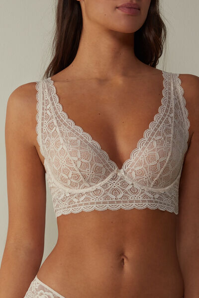 Eleonora Balconette Bra in Lace