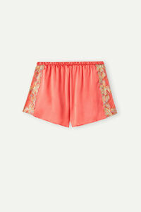 Candy Colors Silk Shorts