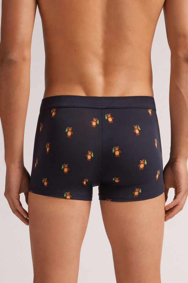 Boxeralsó Medvemintával Natural Fresh Pamutból