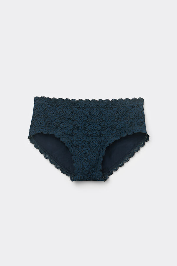 Lace and Microfibre Knickers