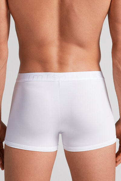 Boxer Shorts in Microfibre with Logo