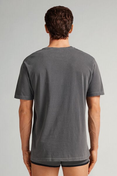 T-shirt en Coton Washed Collection