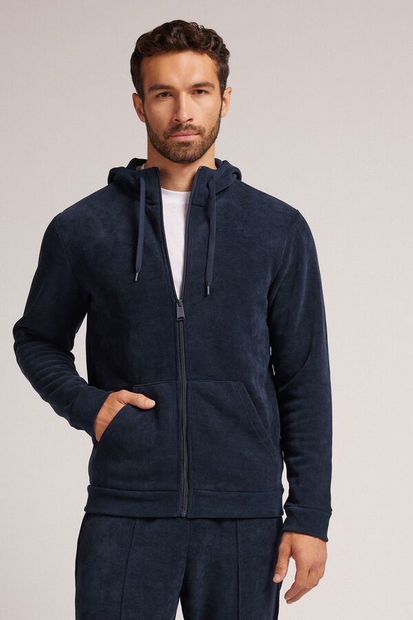 Sweatshirt i chenilj