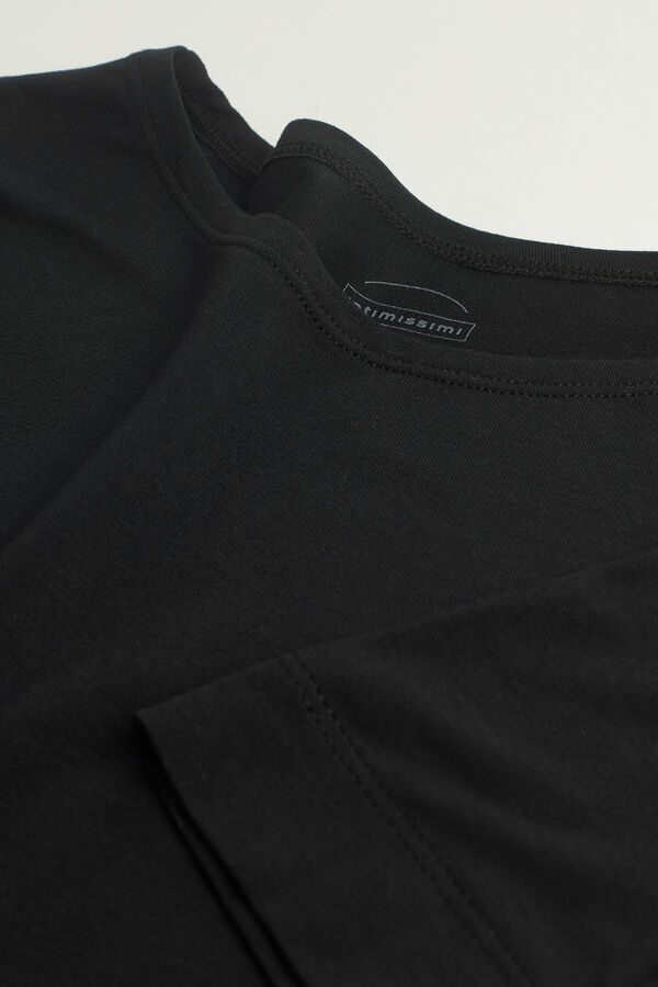 Mikromodalov&yacute; Top s Kr&aacute;tk&yacute;m Ruk&aacute;vem a Kulat&yacute;m V&yacute;střihem