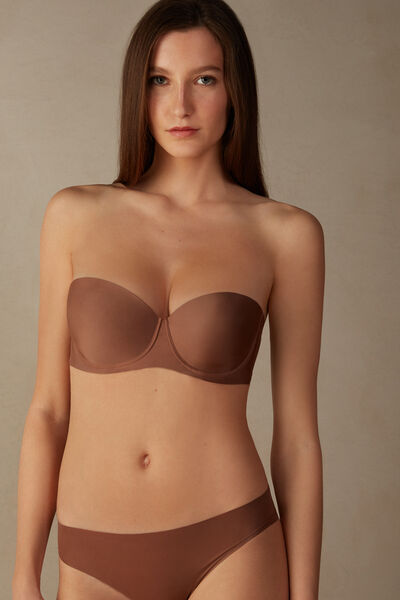 Soutien-gorge bandeau en microfibre GIADA