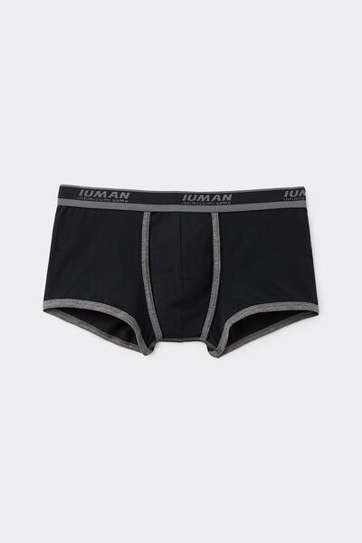 Boxer in Cotone Superior con Logo
