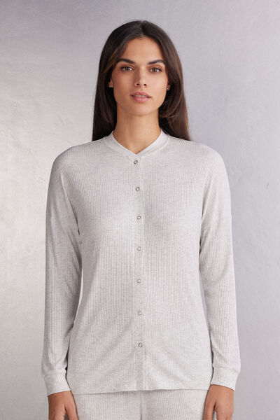 Рубашка с Длинными Рукавами из Модала Chic Comfort