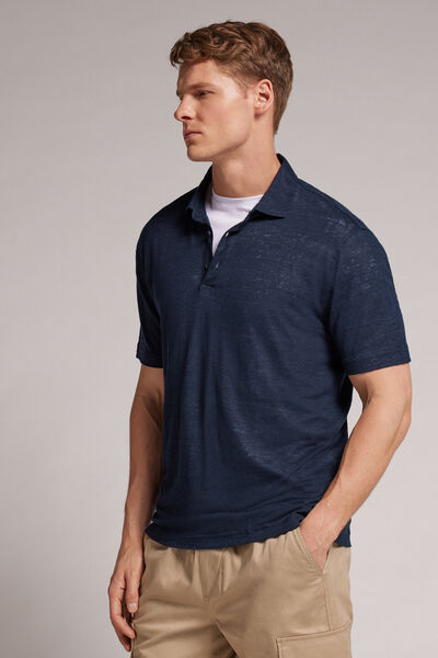 Linen Polo Shirt